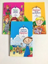 . LOT DE 3 " L' ECOLE D'AGATHE