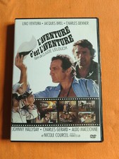 DVD L'AVENTURE C' EST L' AVENTURE Lelouch Lino Ventura J. Brel Johnny Hallyday
