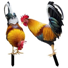  2 Pcs Décoration Poule Deco