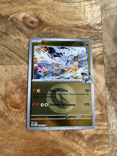 Carte pokemon reshiram n - de,