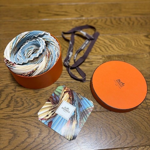 Foulard hermès plissé - foulard,