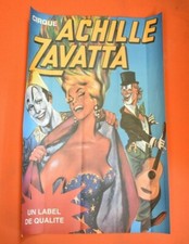 Affiche cirque achille - de,