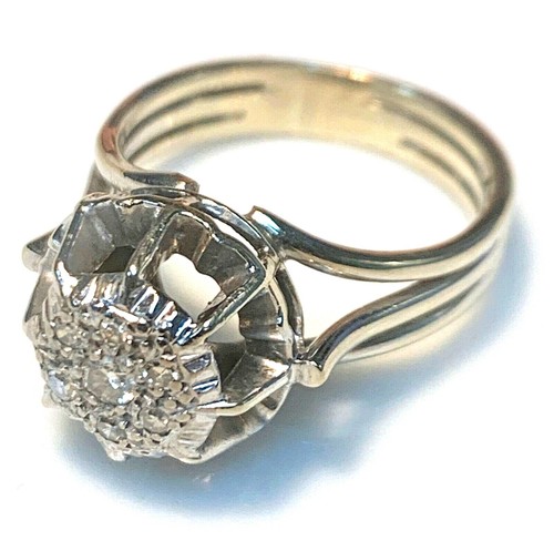Magnifique bague solitaire - solitaire, or