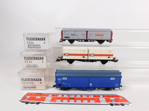 Fleischmann 3x freight - 3x,