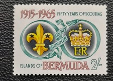 Bermuda 1965 Boy Scouts MH