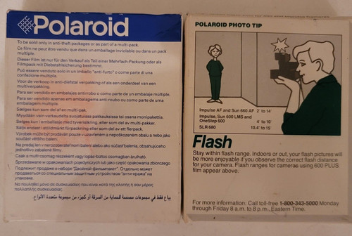 Lot polaroid type 600 - polaroid,