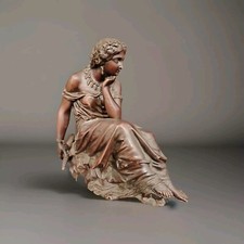 Joli Bronze Patine Brune  De