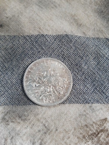 5fr semeuse argent 1964 - en,