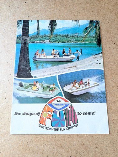 Vtg 1969 glastron pleasure - glastron,