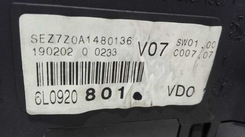 6l0920801 tableau bord - 6l0920801,
