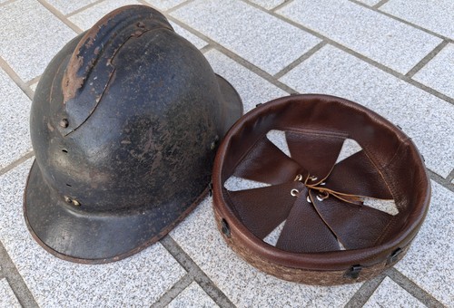 Ww2 coiffe intérieur - d'intérieur, cuir