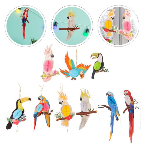 Pcs perroquet decoration - 9,