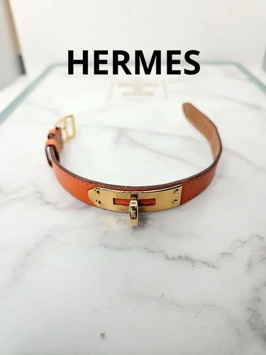 Hermes kelly leather strap - leather,