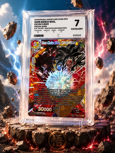 Carte gradée dragon ball - gradée,