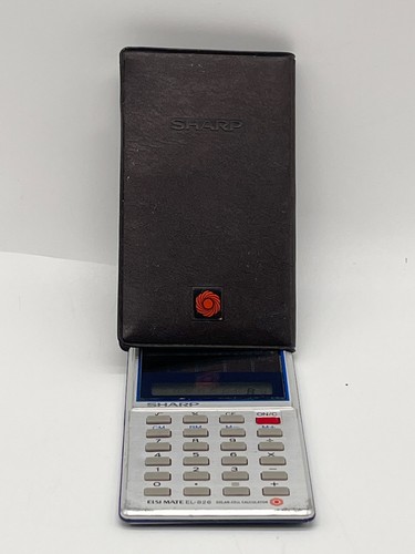 Calculatrice solaire sharp - calculatrice,