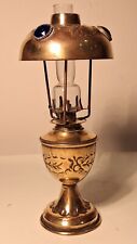 Ancienne petite  Lampe À Pétrole Parisienne pampilles