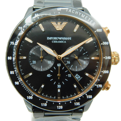 Chronographe quartz emporio - chronographe,