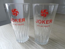Lot de 2 verres Bistrot Jus de fruits JOKER