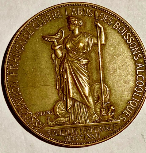 Médaille abus des boissons - des,