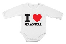 J'aime grand-papa body coton