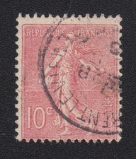 Semeuse 10c rose n° 129 Y&T