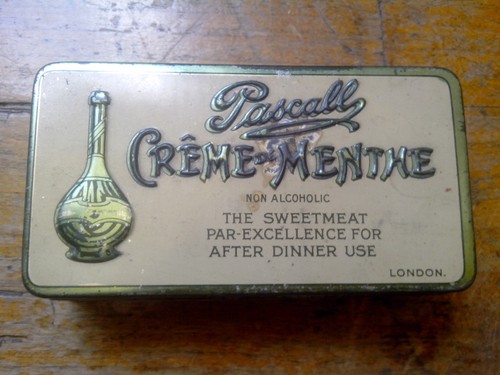 Rare ancienne boite tole - rare,