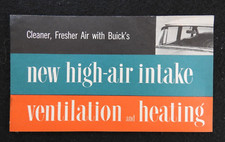 1954 Buick " Haut Conduit D'Entrée D'Air " Spéciale Roadmaster Alouette Super
