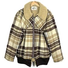 Veste Blouson Laine Carreaux Vintage 80’s Woolrich