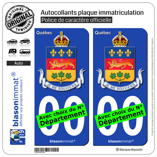 Stickers autocollant plaque - 2,