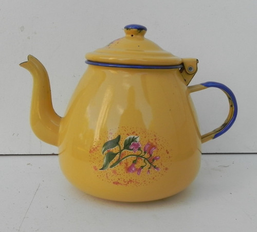 Pot cafe autre emailles - pot, ou