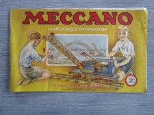 MECCANO: manuel d'instructions