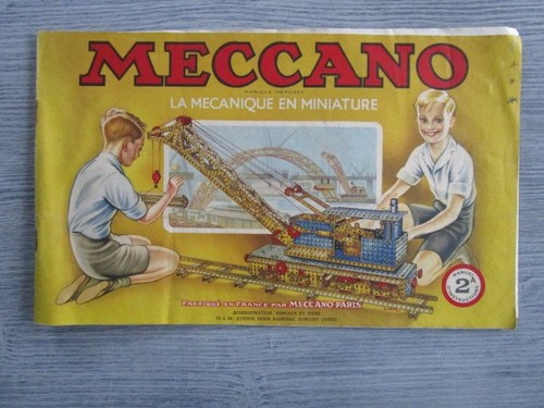 Meccano manuel instructions - manuel, d'instructions