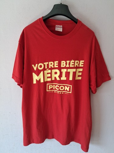 Picon bière tee - tee, rouge