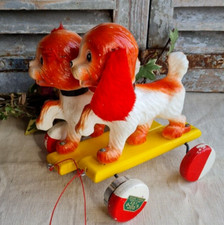 ANCIEN JOIUET EN BOIS ET