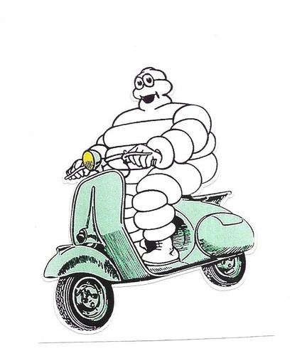 Rare autocollant michelin - /,
