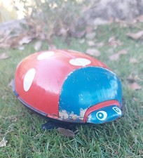 Coccinelle à friction Joustra jouet ancien en tôle années 1950