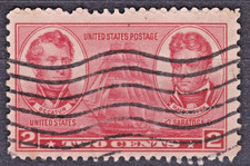 TIMBRE 1936-37 ETATS-UNIS N°