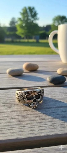 Bague chevalière tête - , de