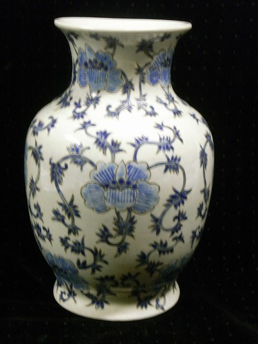 Vase blanc bleu de - 🇫🇷,