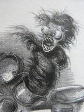 GAVARNI Lithographie, a t'il