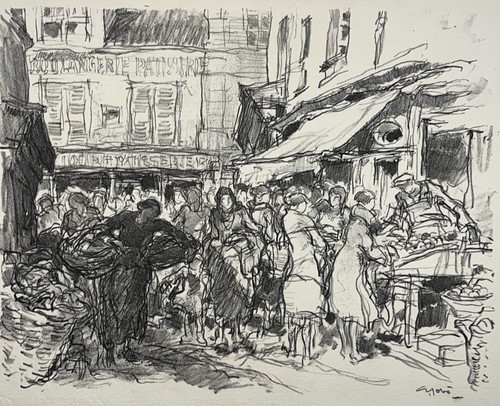 Georges gobo rue mouffetard - georges,