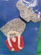 TENUE POUR POUPEE ROBE FLEURS