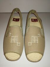 Chaussures chaussons pantoufles de confort soir et matin en éponge (P 36)