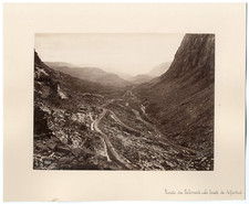 Norway, Rue du Télémark Vintage print, Norvège Tirage albuminé  13x18  Cir