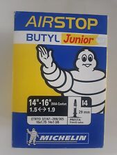 Chambre à air vélo enfant MICHELIN I4 AIRSTOP 14"-16"x1.50/1.90 Presta 29mm