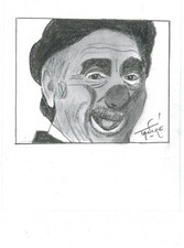 Portrait original au crayon de