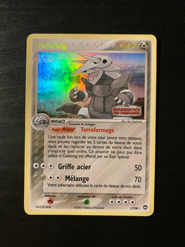 Carte pokémon galeking - carte, :