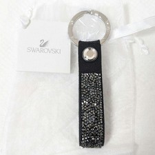 Porte-clés Swarovski cuir
