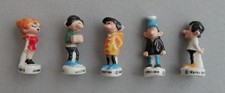 Lot de 5 fèves Gaston Lagaffe