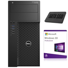 Ordinateur de bureau Dell Precision 3620 Tour i7 32 Go 256 Go SSD W10P Classe A